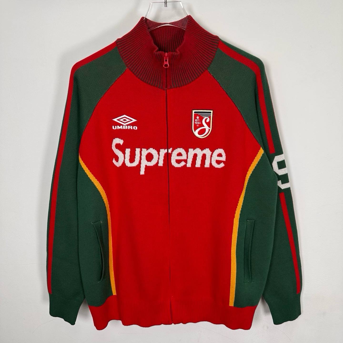 Supreme Umbro Zip Up Sweater