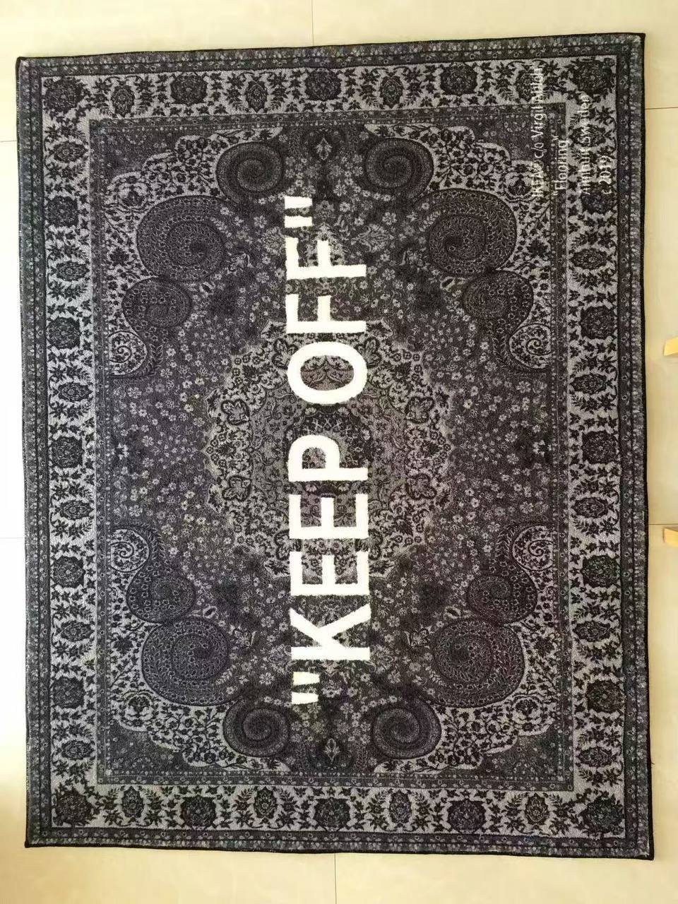 Virgil Abloh x IKEA Virgil Abloh x IKEA "KEEP OFF" Rug