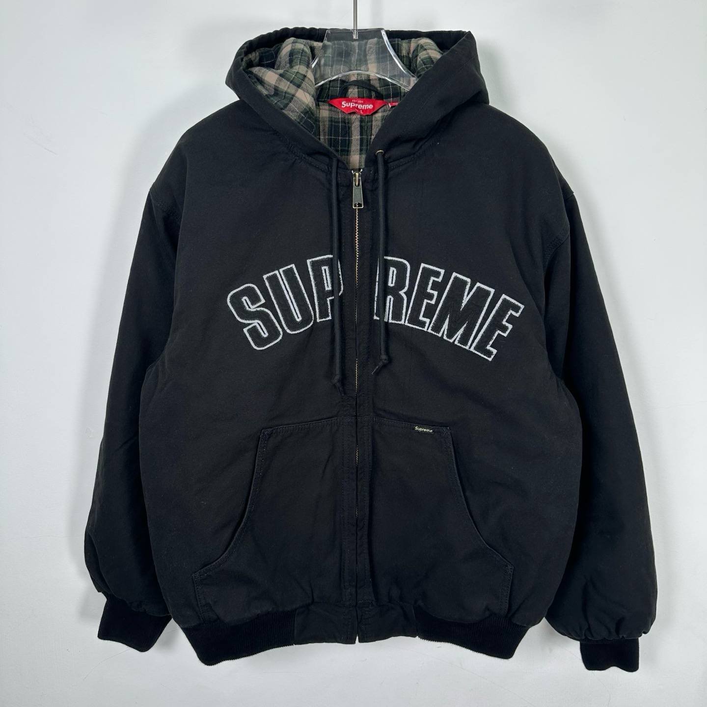Supreme Reflective Arc Hooded Work Jacket