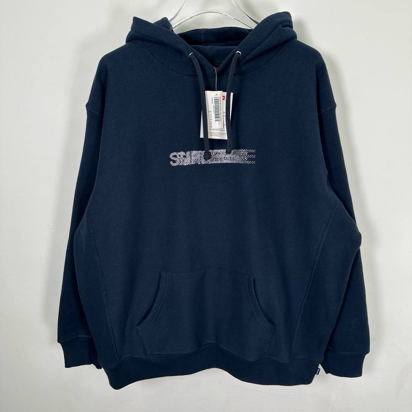 Supreme Swarovski Motion Logo Hooded