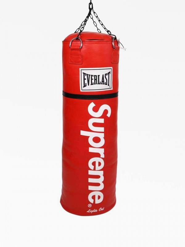 Supreme Everlast leather punching bag