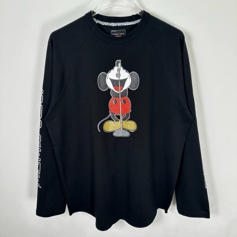 Supreme Number (N)ine Mickey Raglan L/S Top