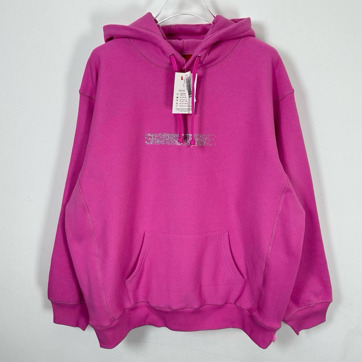 Supreme Swarovski Motion Logo Hooded