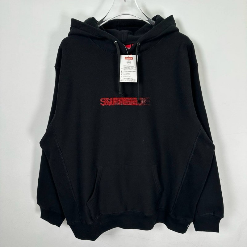 Supreme Swarovski Motion Logo Hooded